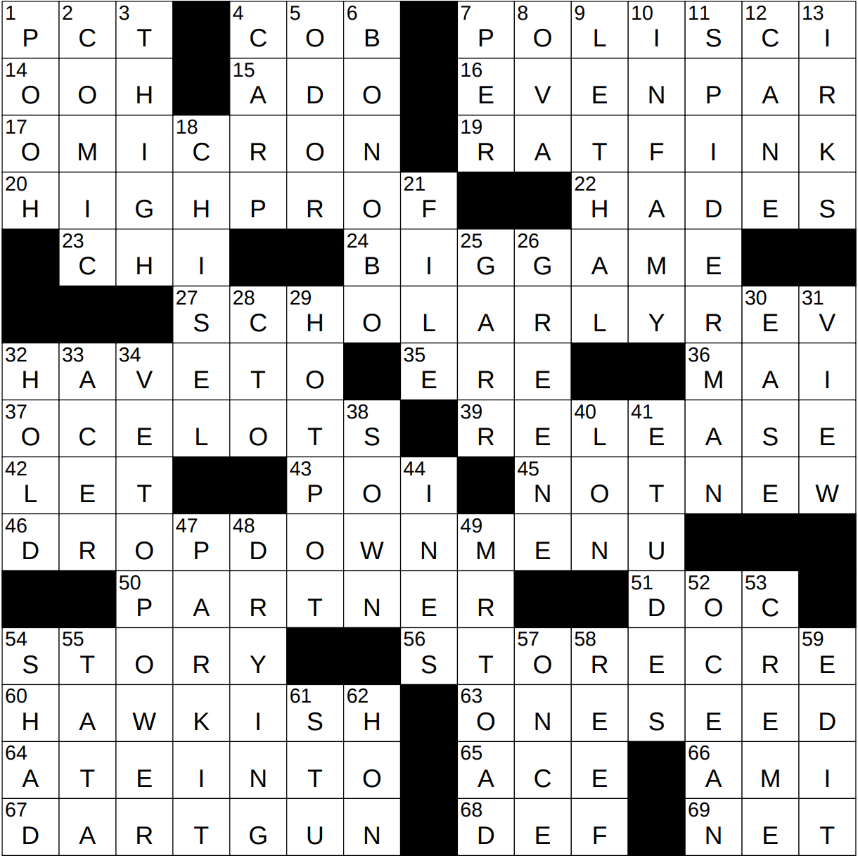 0721 22 NY Times Crossword 21 Jul 22 Thursday NYXCrossword com
