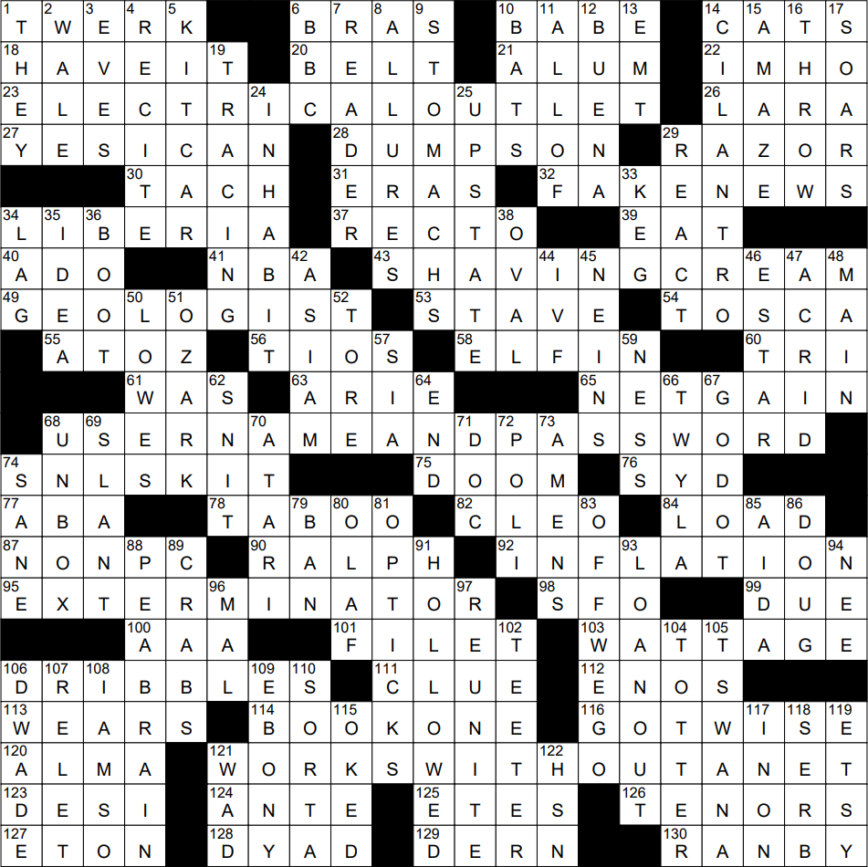 0925 22 NY Times Crossword 25 Sep 22 Sunday NYXCrossword com
