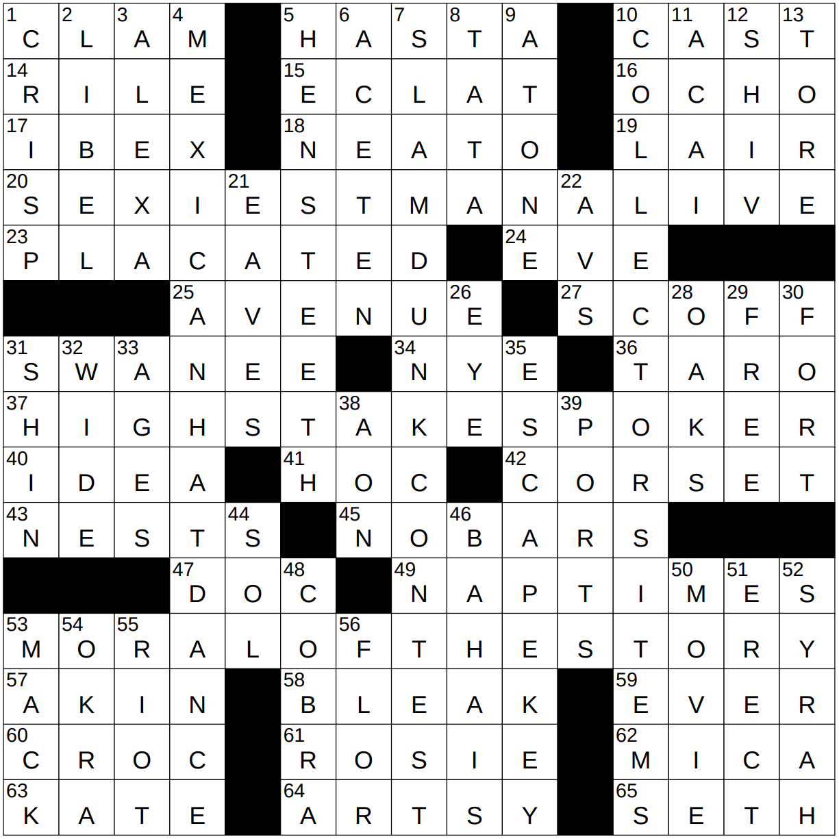 0930-22 NY Times Crossword 30 Sep 22, Friday 