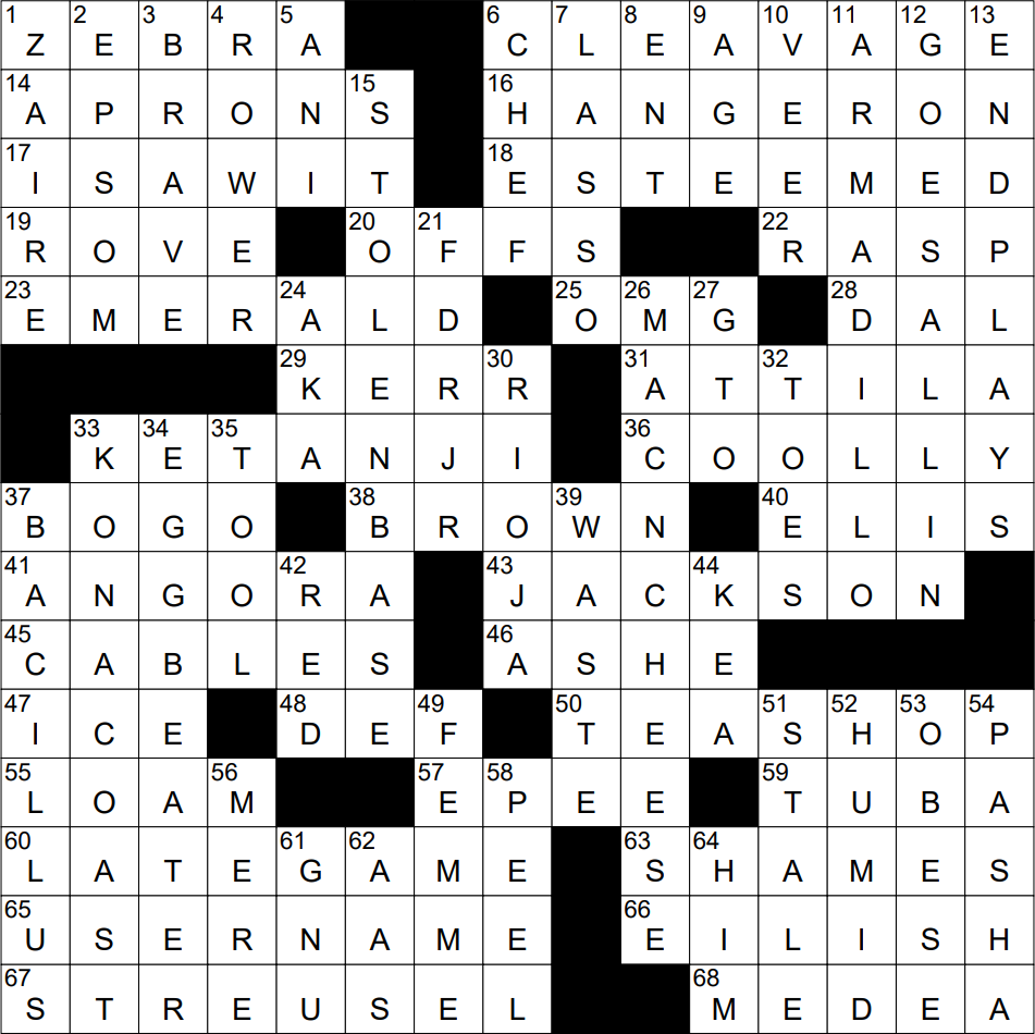 1007-22 NY Times Crossword 7 Oct 22, Friday 