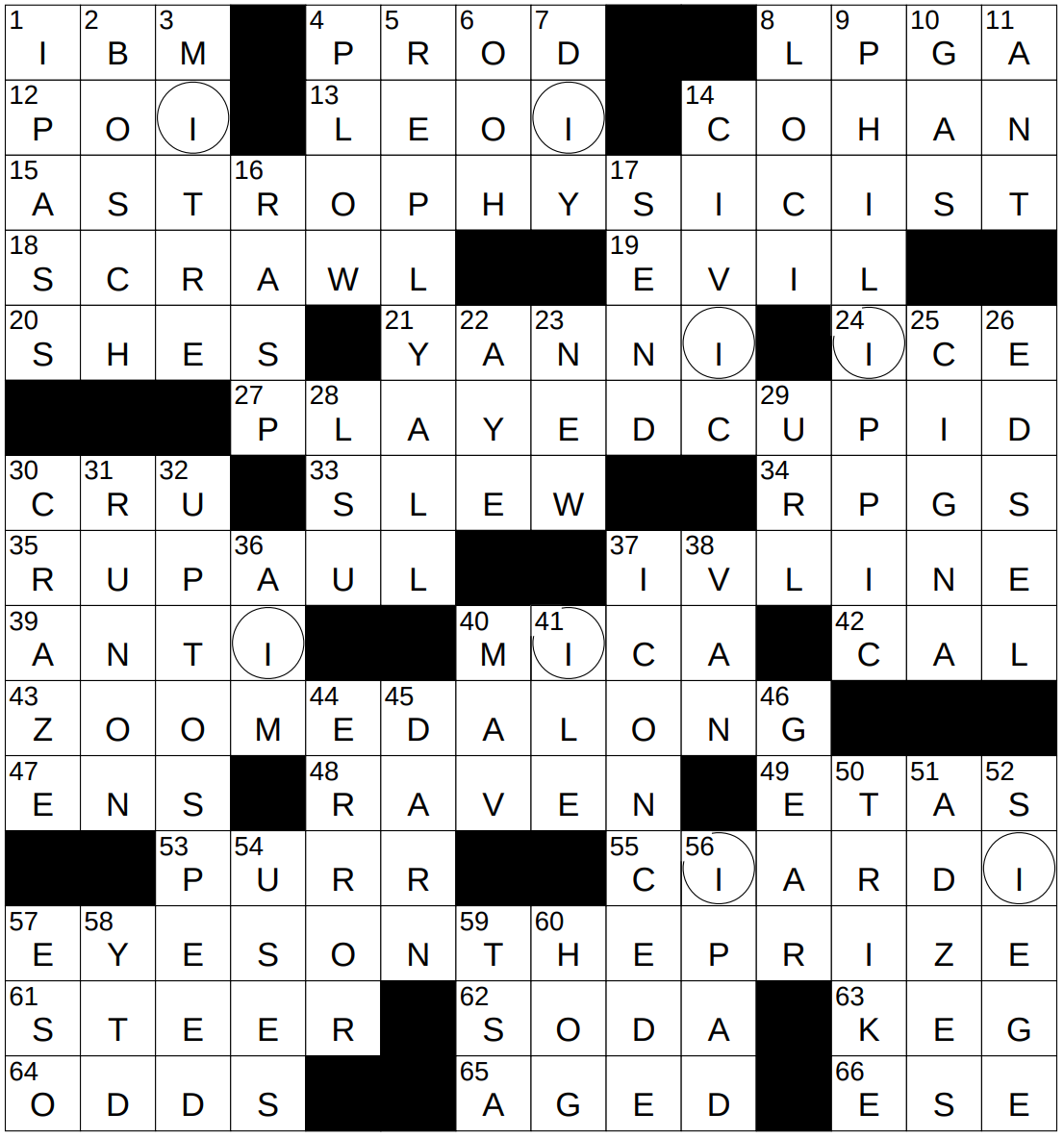 1004 22 NY Times Crossword 4 Oct 22 Tuesday NYXCrossword com