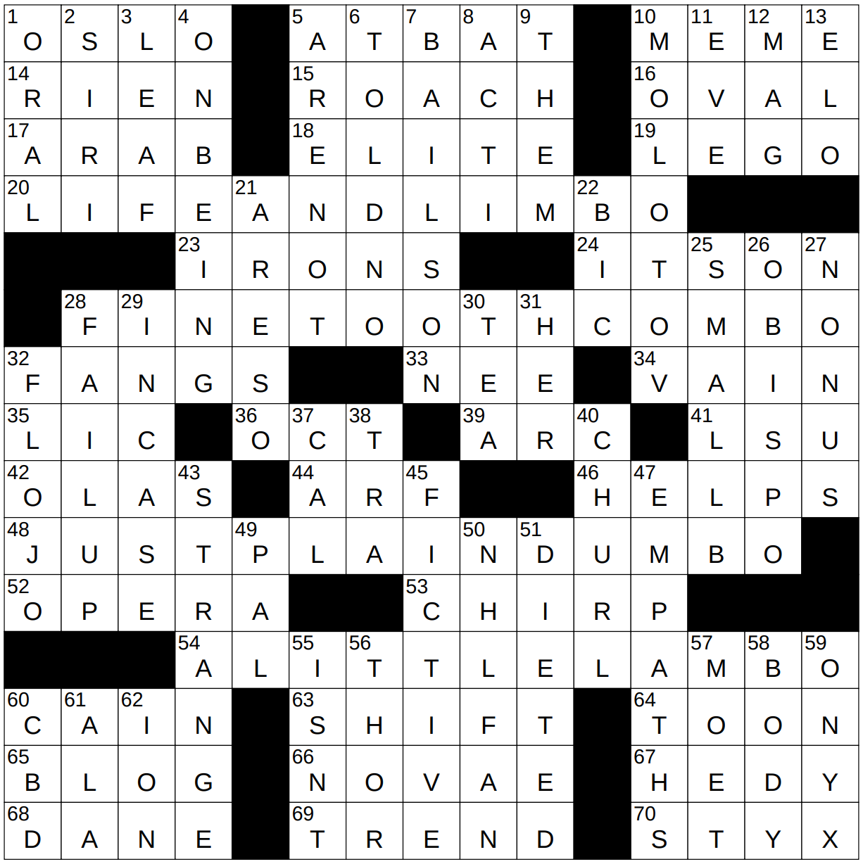 CORRECTION: New crossword puzzle for Jan. 5 issue