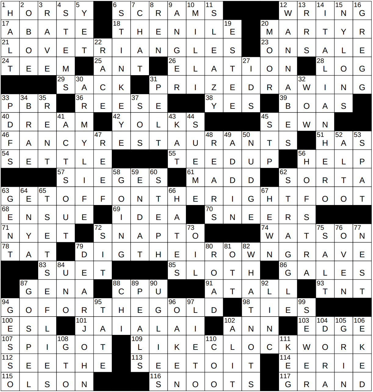 1120 22 NY Times Crossword 20 Nov 22 Sunday NYXCrossword com