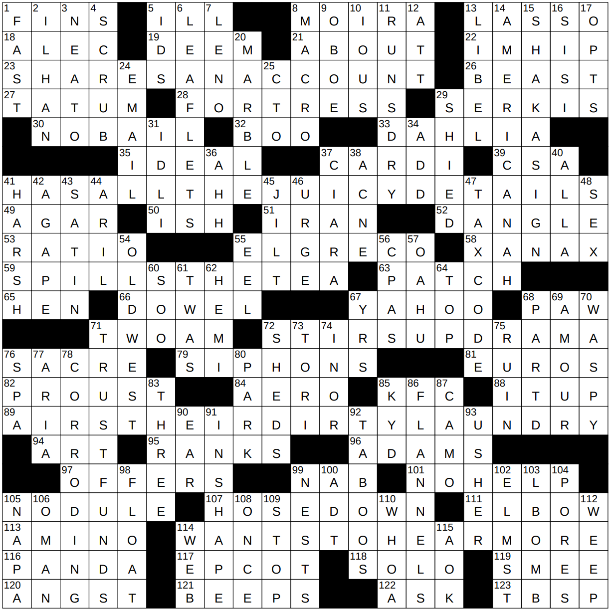 1204-22 NY Times Crossword 4 Dec 22, Sunday 