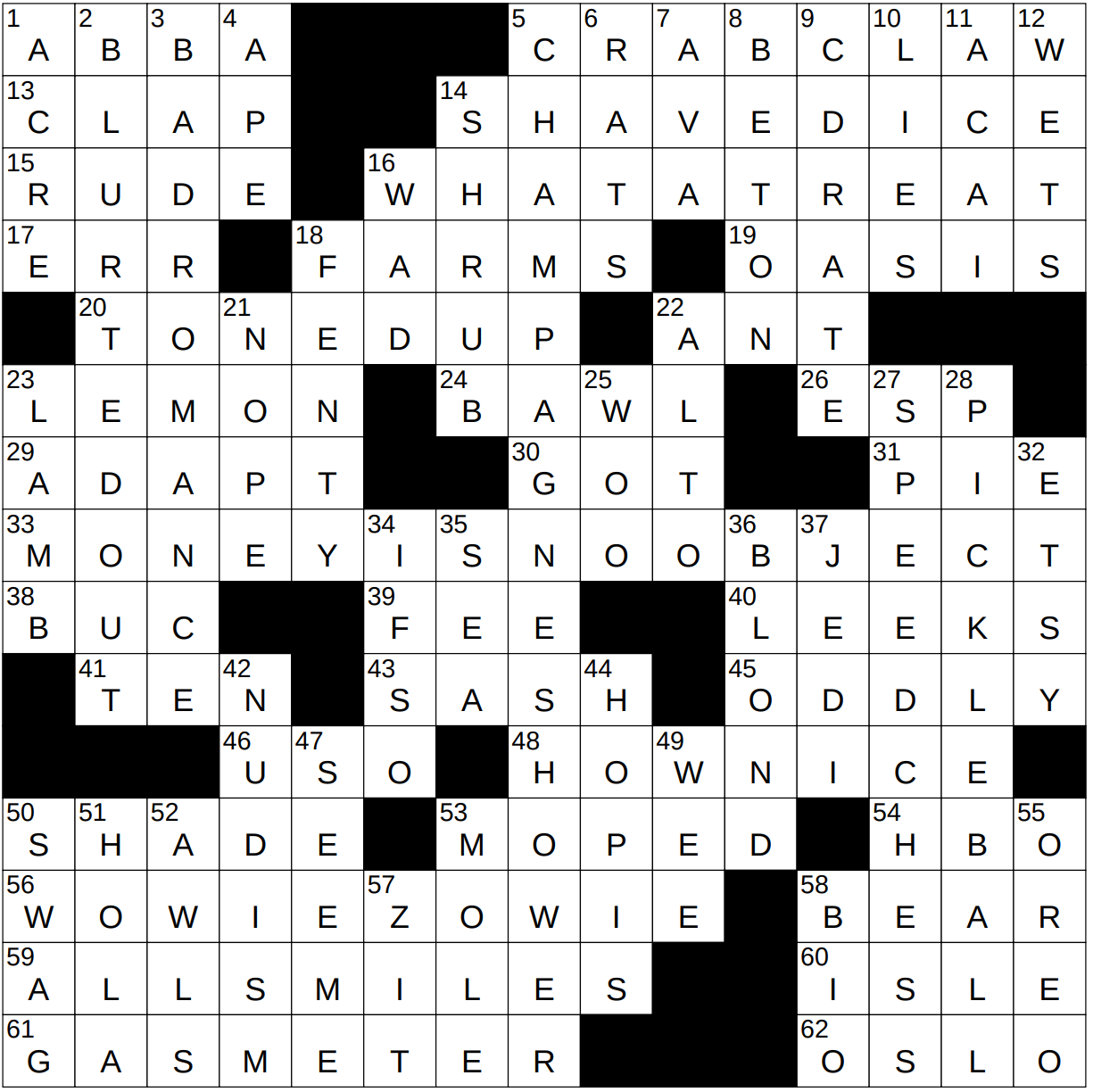 0429 23 NY Times Crossword 29 Apr 23 Saturday NYXCrossword com