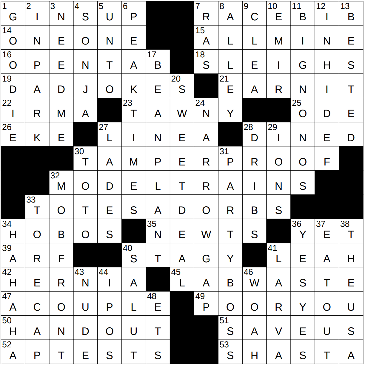 0527 23 NY Times Crossword 27 May 23 Saturday NYXCrossword com