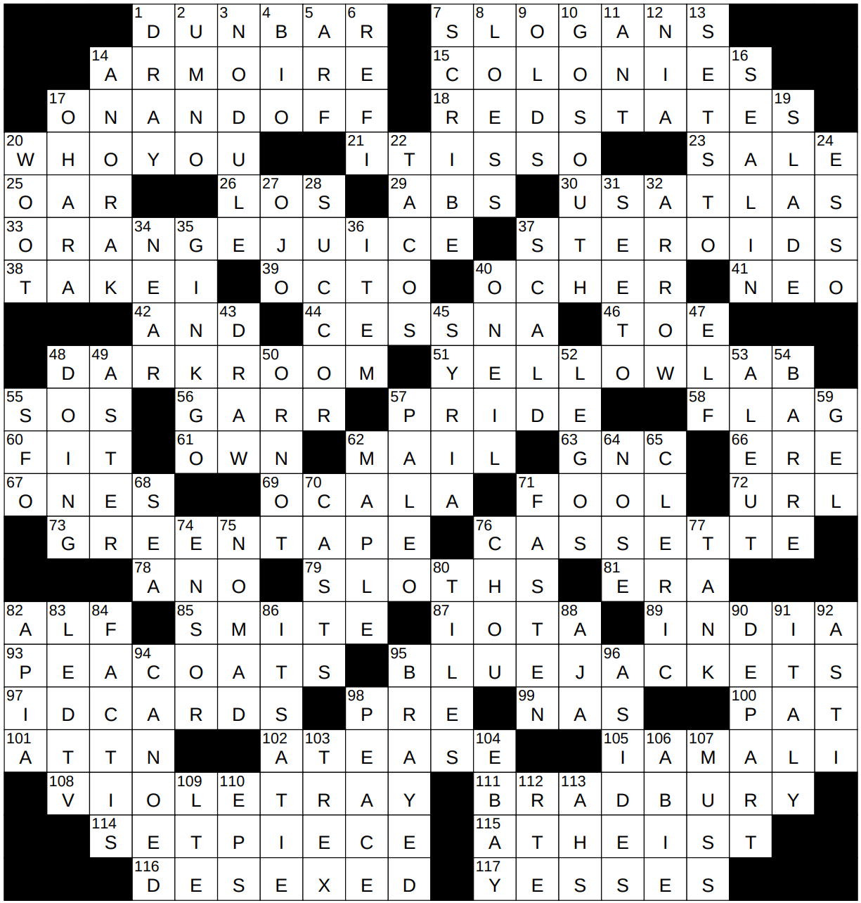 0604 23 NY Times Crossword 4 Jun 23 Sunday