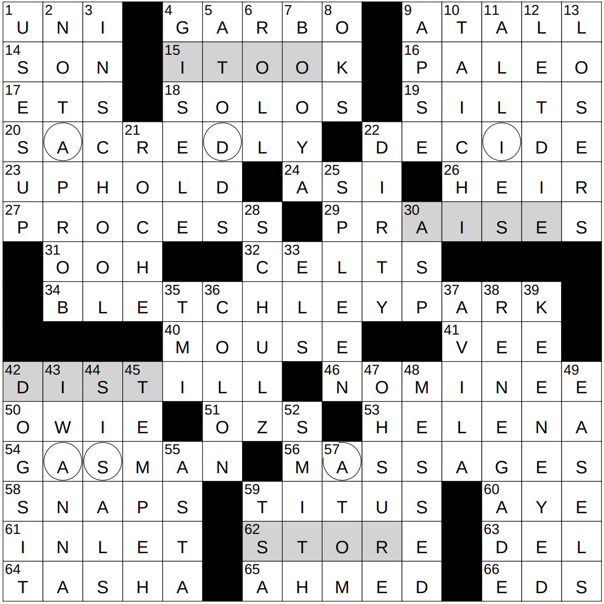 0608 23 NY Times Crossword 8 Jun 23 Thursday NYXCrossword com