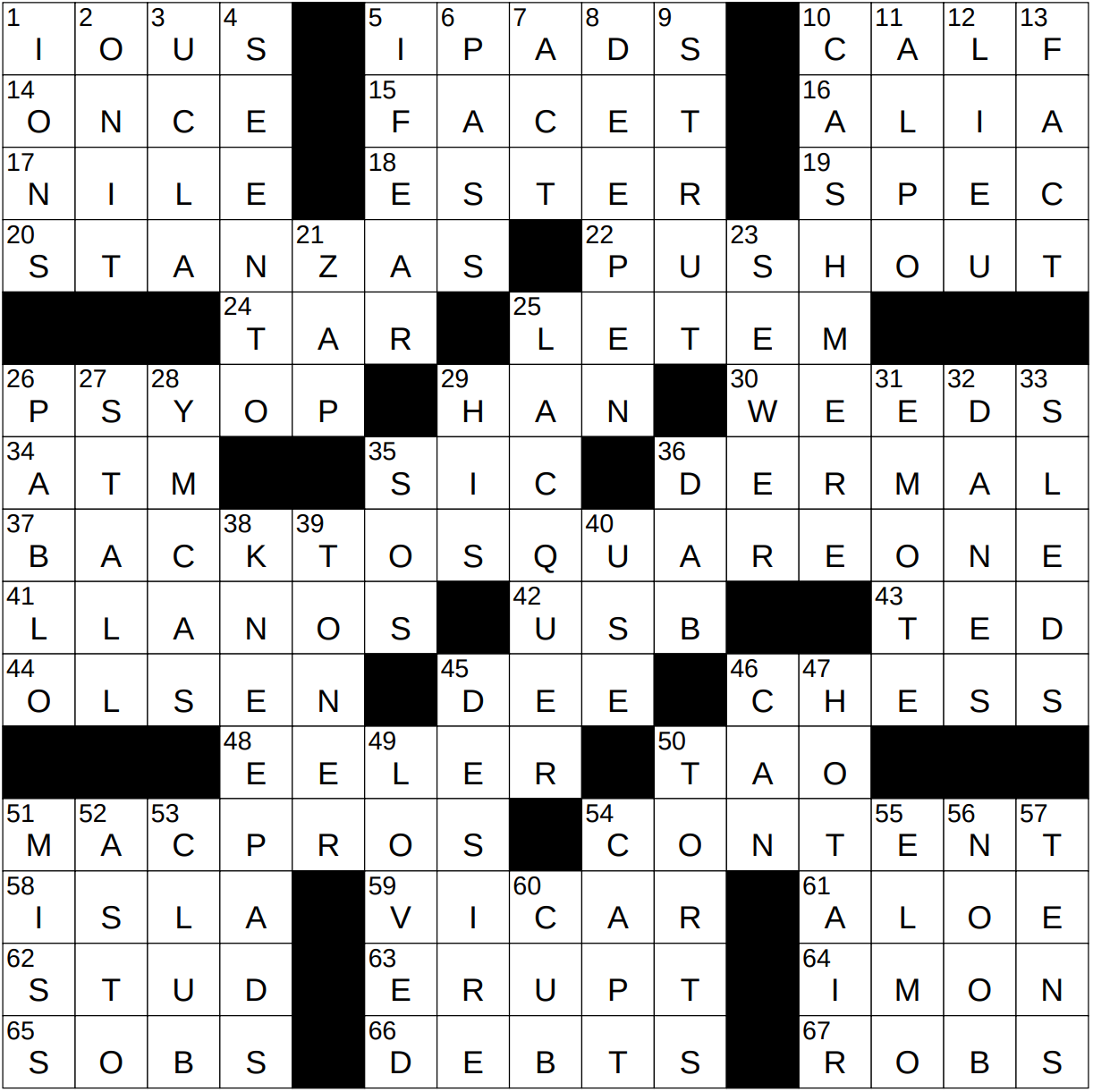 0615 23 NY Times Crossword 15 Jun 23 Thursday NYXCrossword com