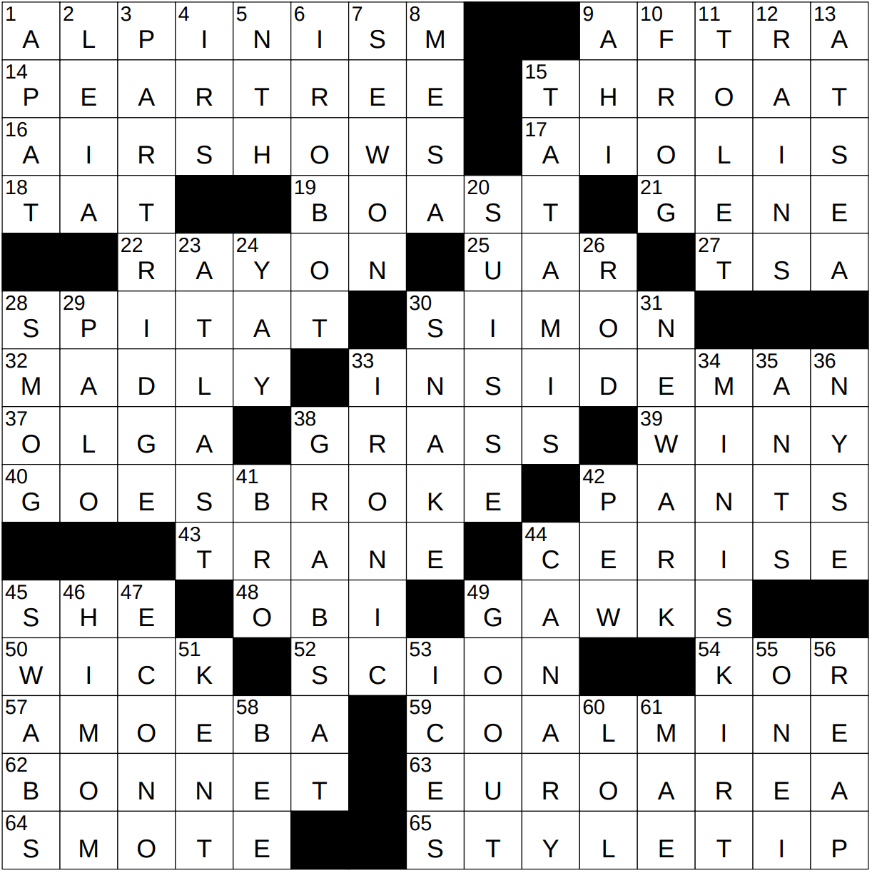 0628 23 NY Times Crossword 28 Jun 23 Wednesday NYXCrossword com