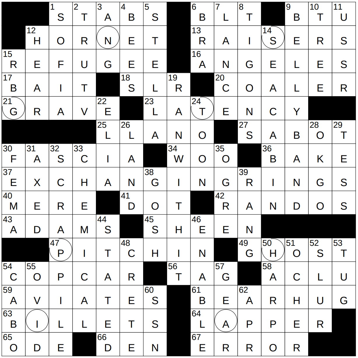 0629 23 NY Times Crossword 29 Jun 23 Thursday NYXCrossword com