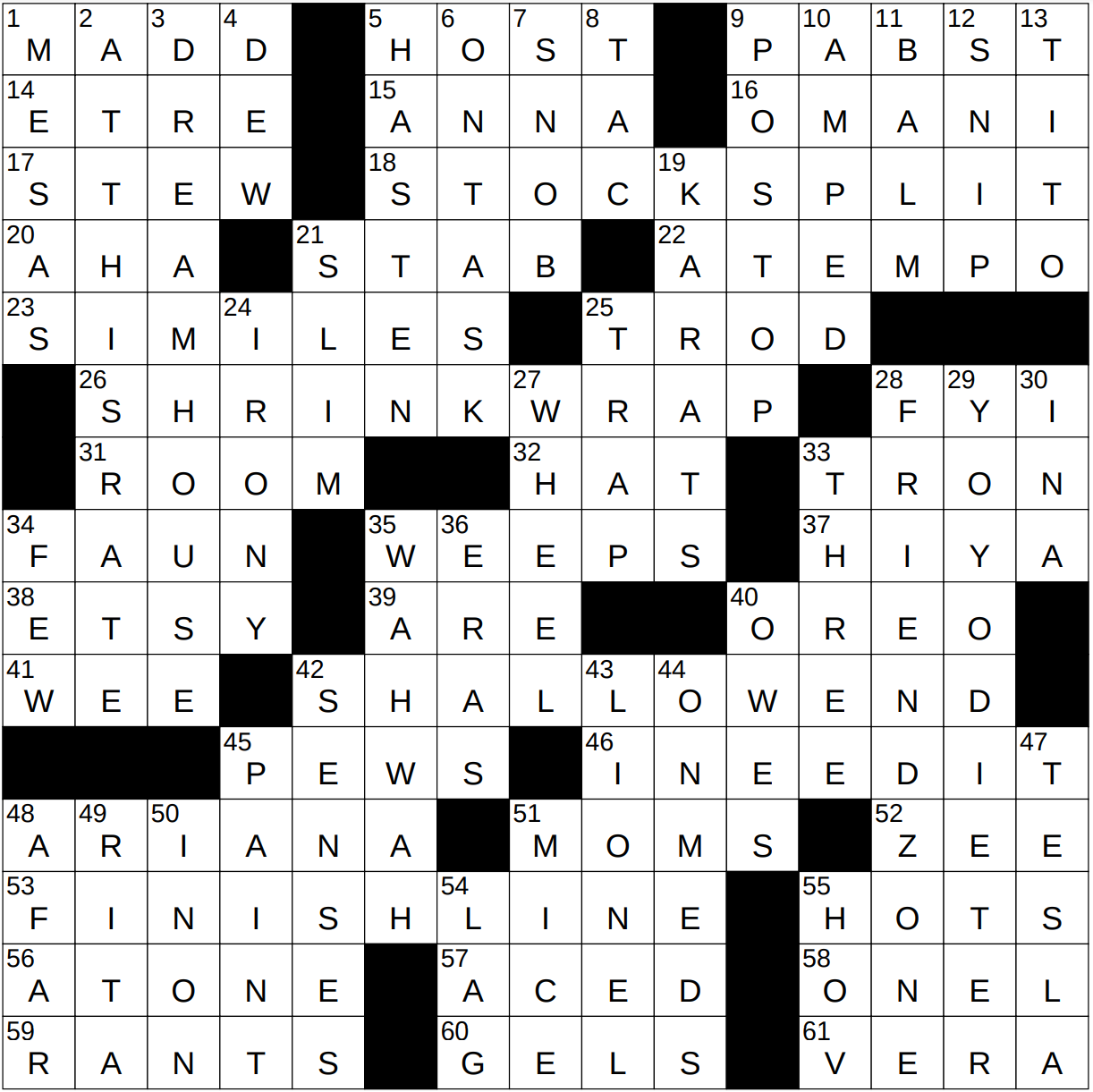 0726 23 NY Times Crossword 26 Jul 23 Wednesday NYXCrossword com