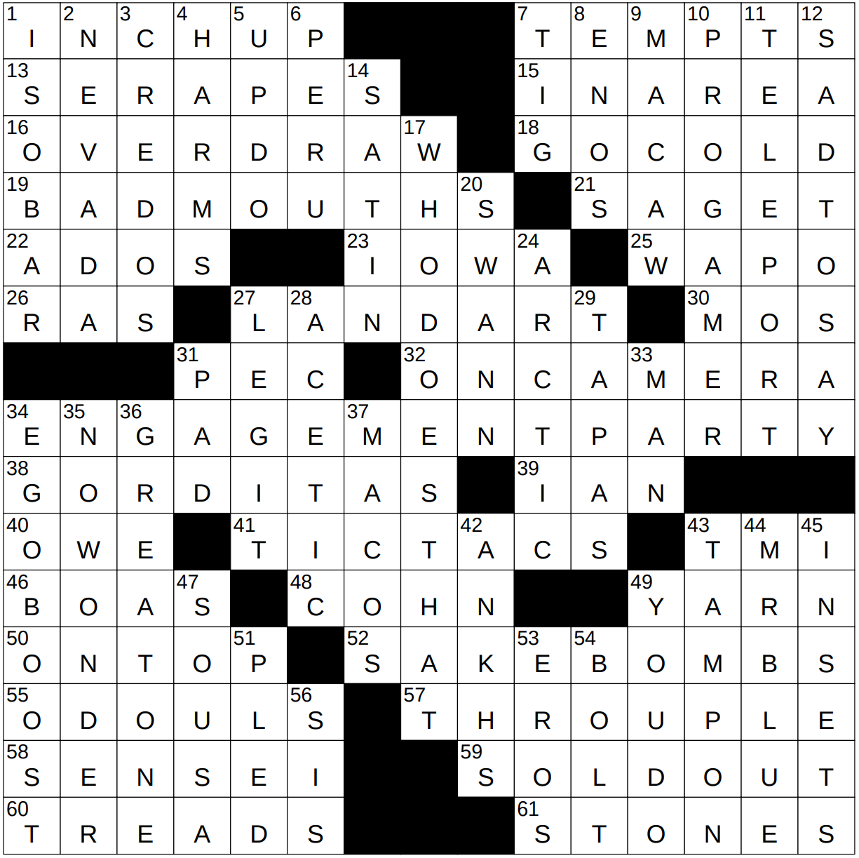 0728-23 NY Times Crossword 28 Jul 23, Friday - NYXCrossword.com