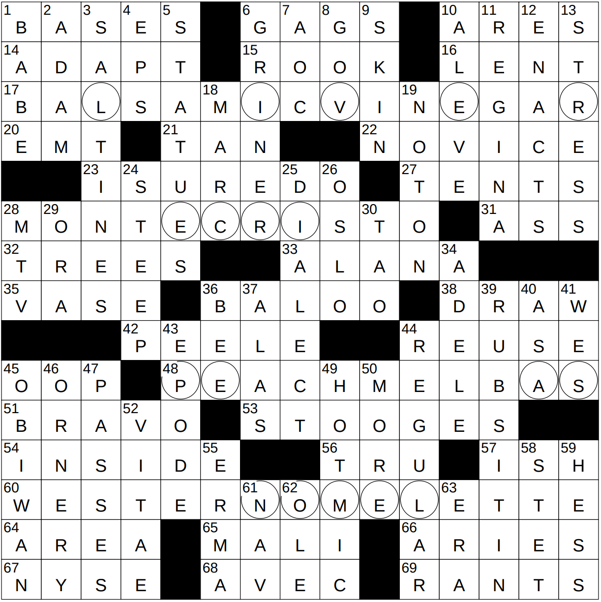 0823 23 NY Times Crossword 23 Aug 23 Wednesday NYXCrossword com