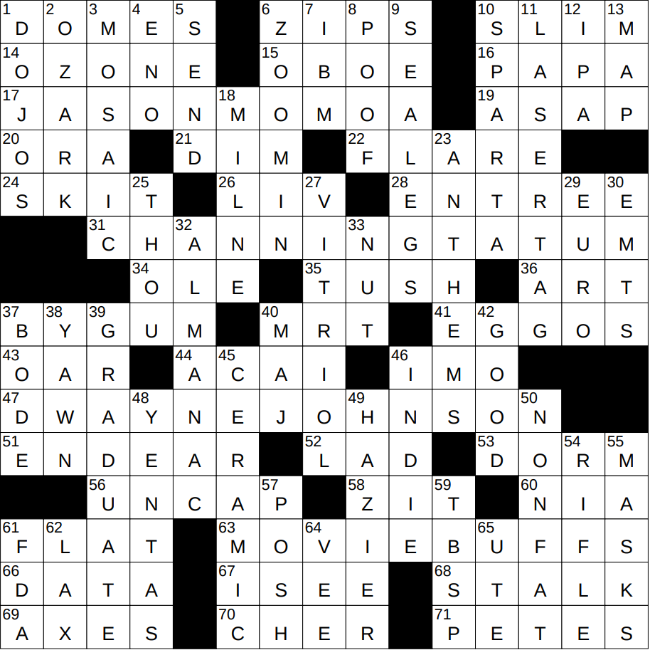 1016-16 New York Times Crossword Answers 16 Oct 16, Sunday